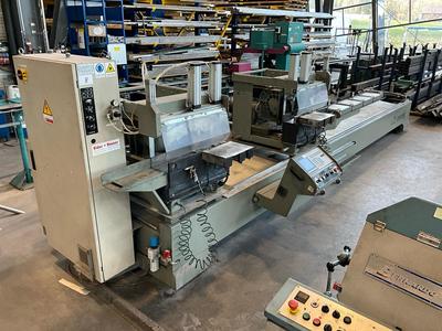 Overview picture of 2010 Emmegi TWIN INOX TU/5 profile dual blade sawing machine